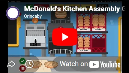 McDonald's Kitchen Assembly
